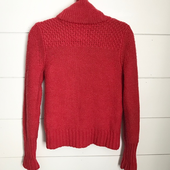 American Eagle Red Cardigan - Picture 6 of 7